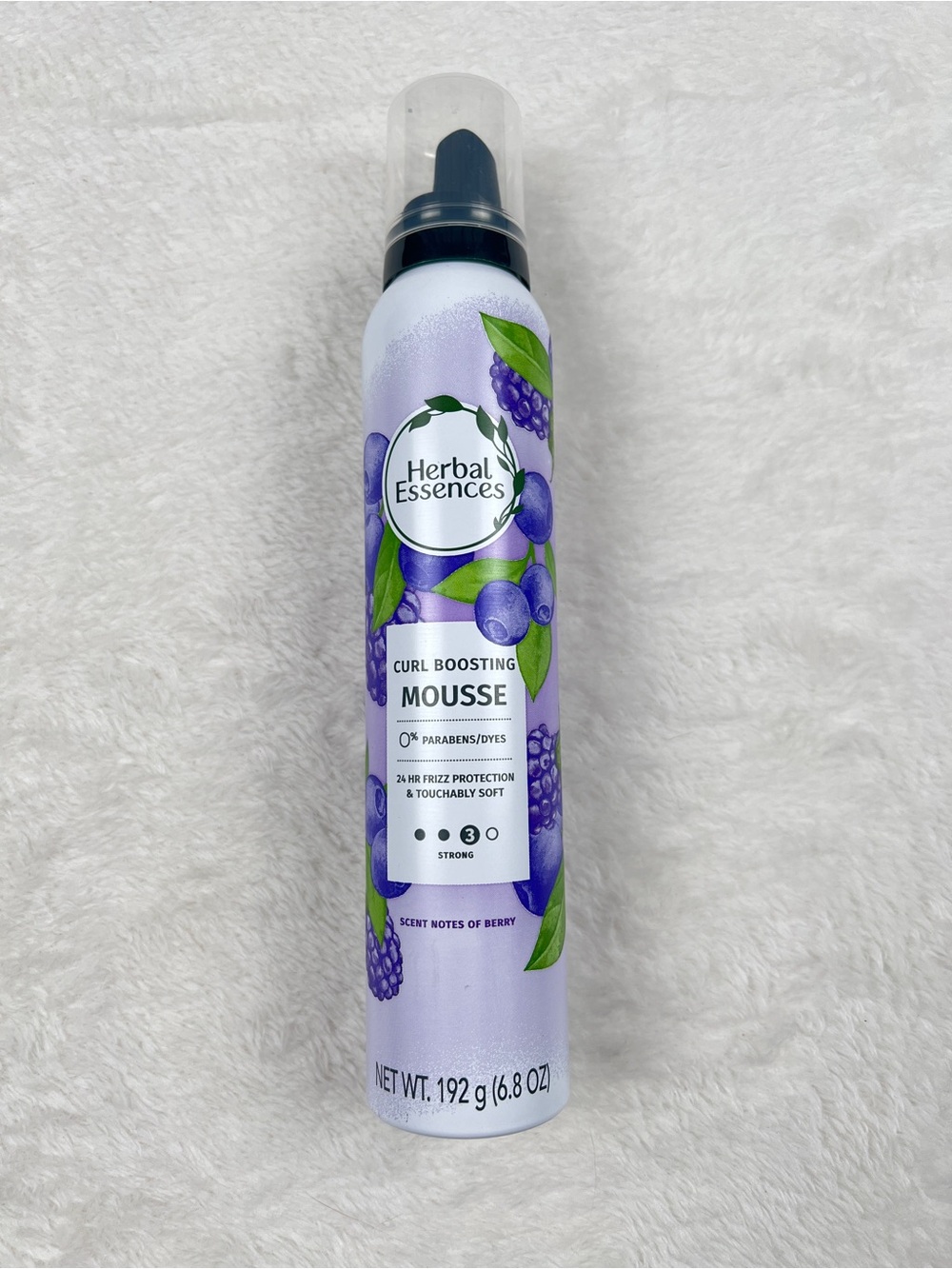 Herbal Essences Curl Boosting Mousse Berry 6.8oz New